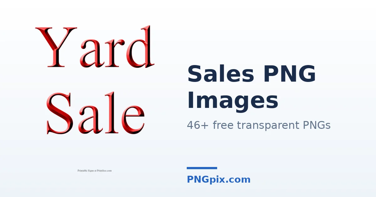 Sales PNG images