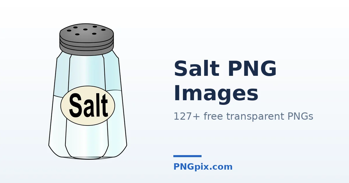 Salt PNG images