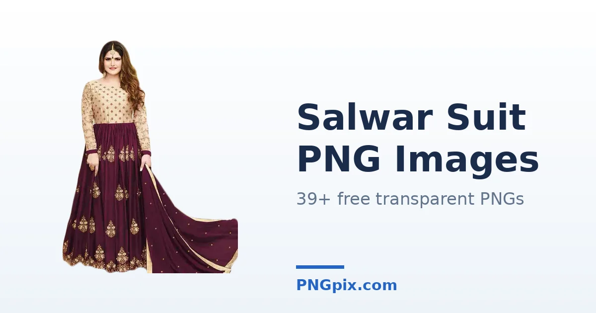 Salwar Suit PNG images