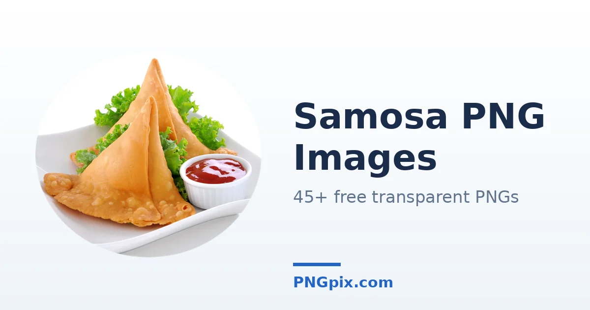 Samosa PNG images