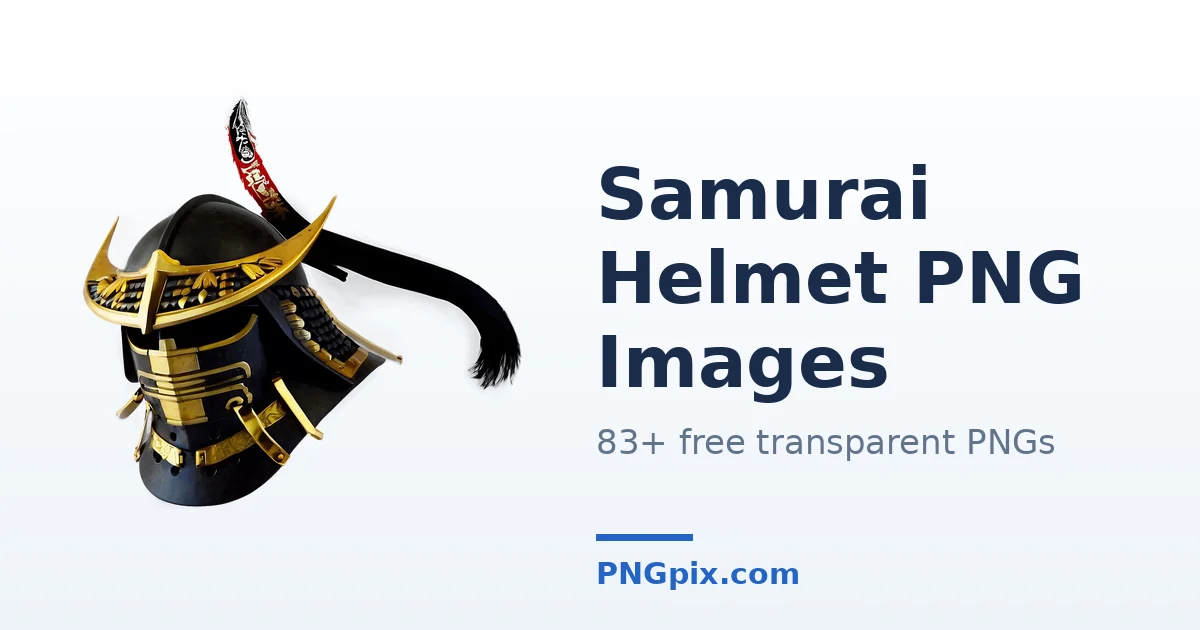 Samurai Helmet PNG images