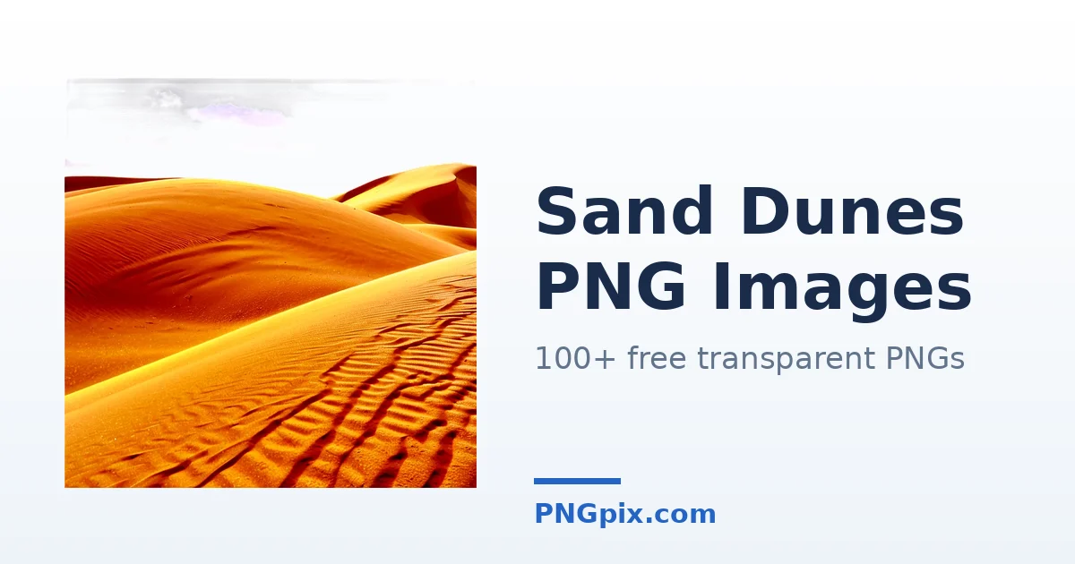 Sand Dunes PNG images
