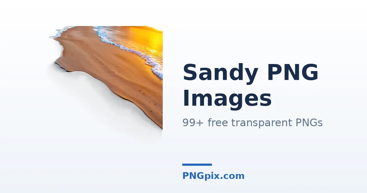 Sandy PNG images