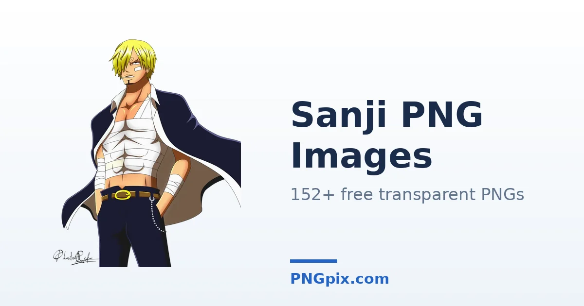 Sanji PNG images