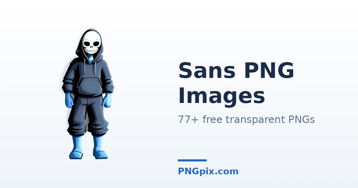Sans PNG images