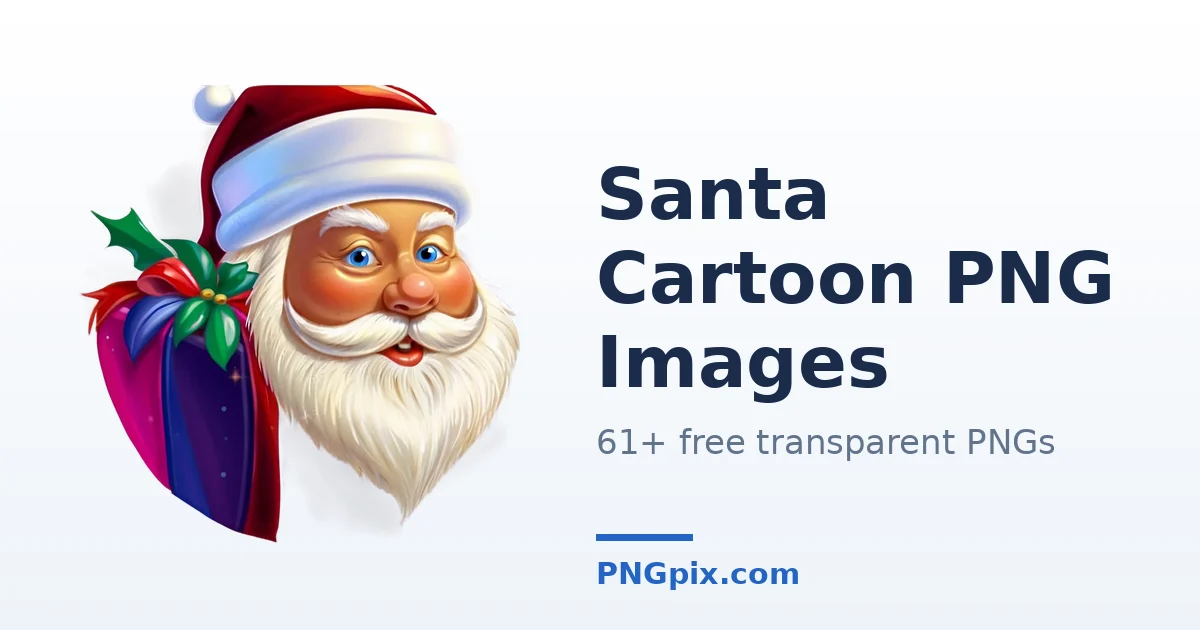 Santa Cartoon PNG images