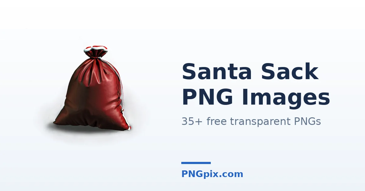Santa Sack PNG images