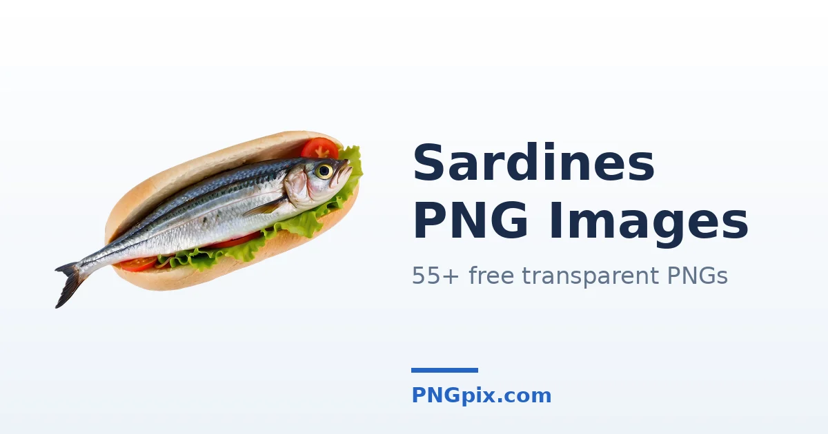 Sardines PNG images