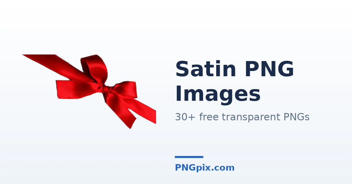 Satin PNG images