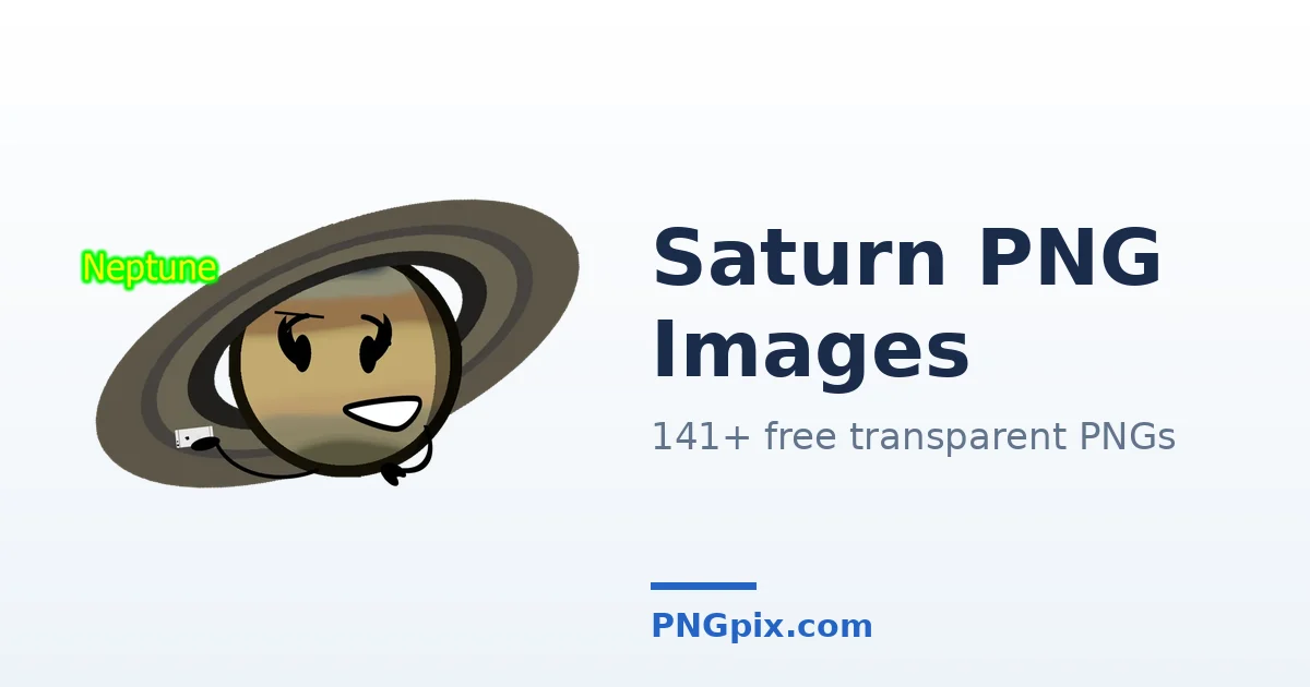 Saturn PNG images