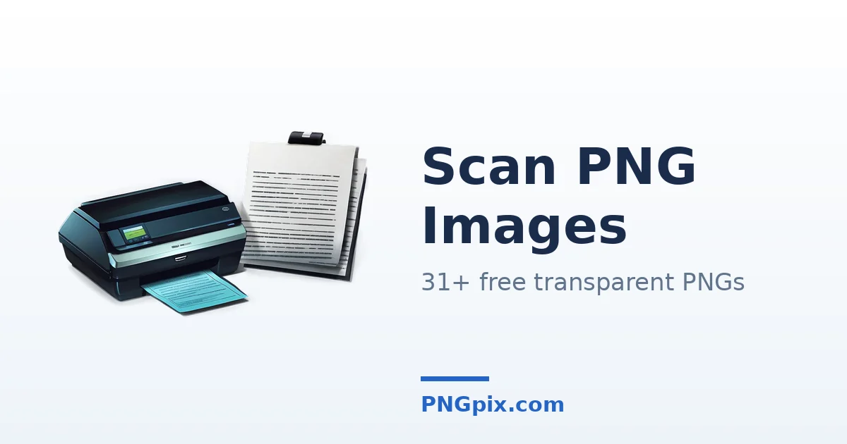 Scan PNG images