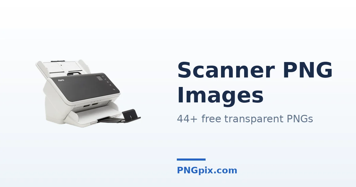 Scanner PNG images