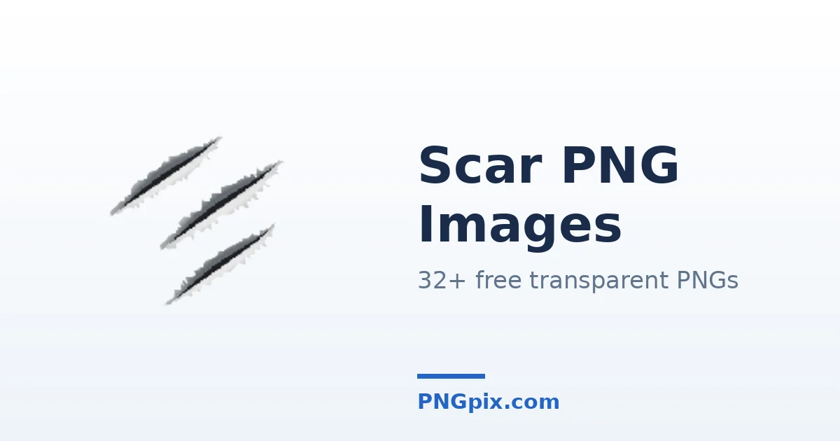Scar PNG images