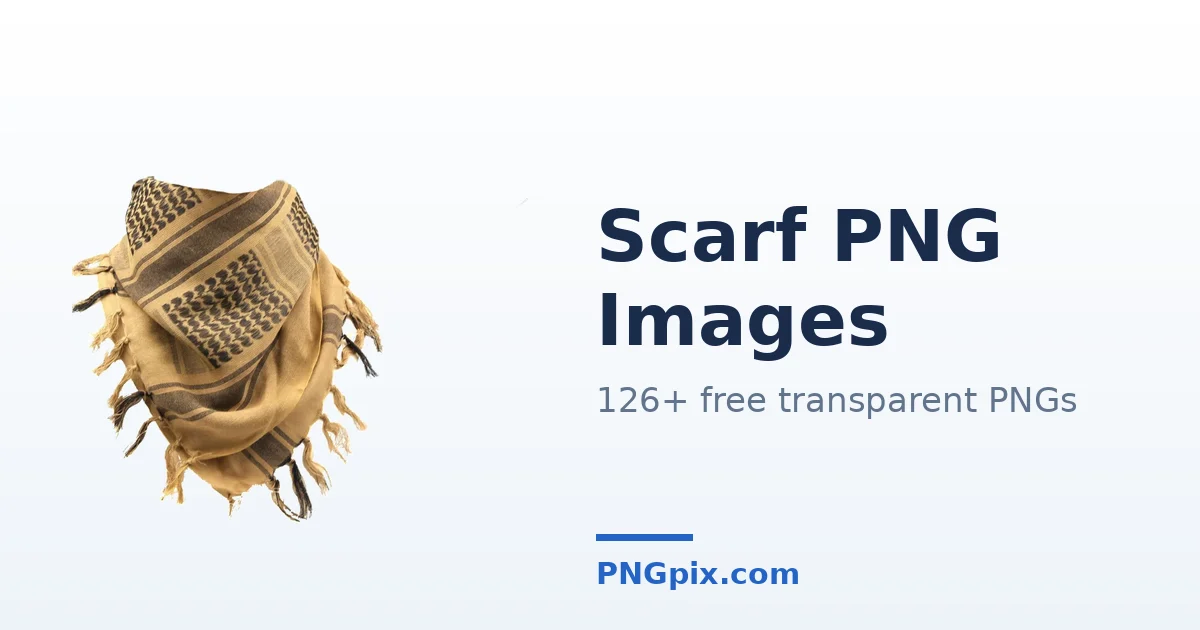 Scarf PNG images