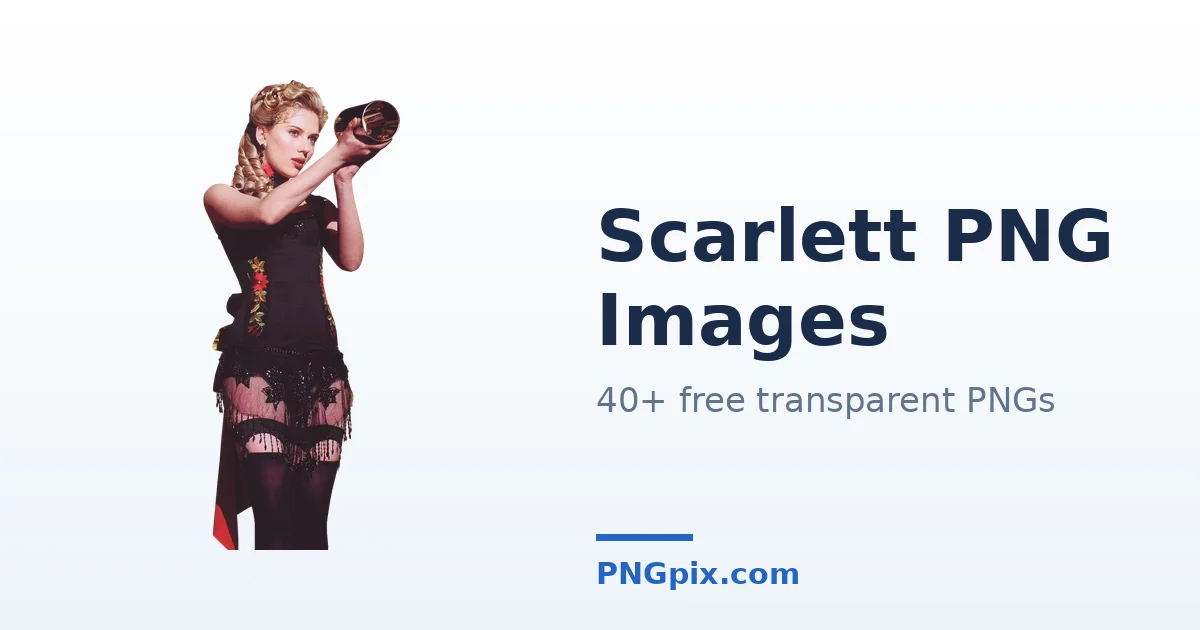 Scarlett PNG images