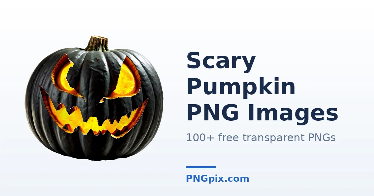 Scary Pumpkin PNG images
