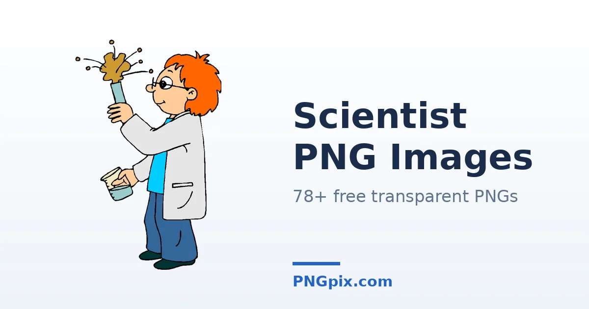 Scientist PNG images