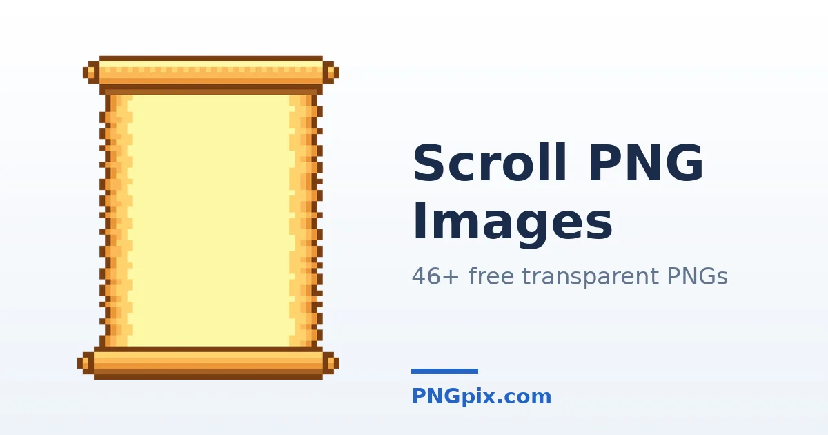 Scroll PNG images
