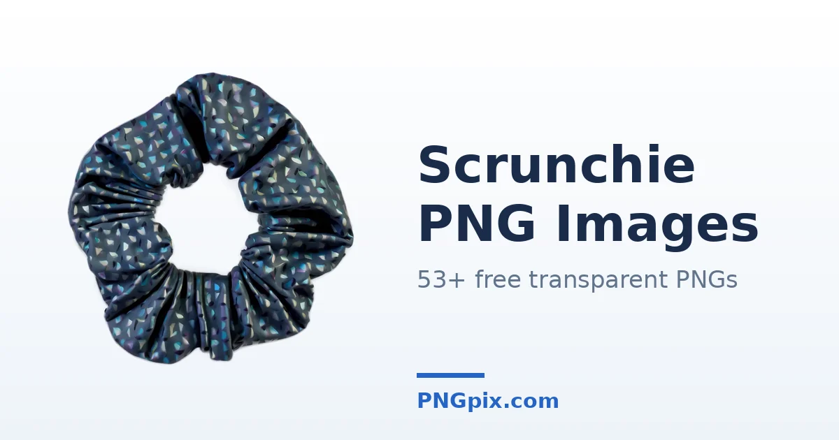 Scrunchie PNG images