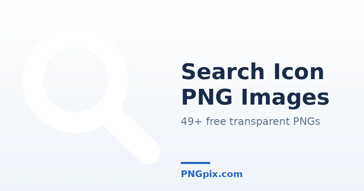 Search Icon PNG images