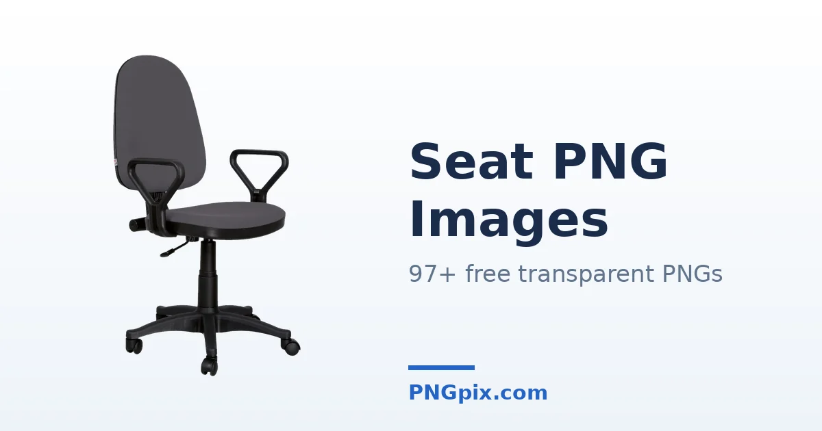 Seat PNG images