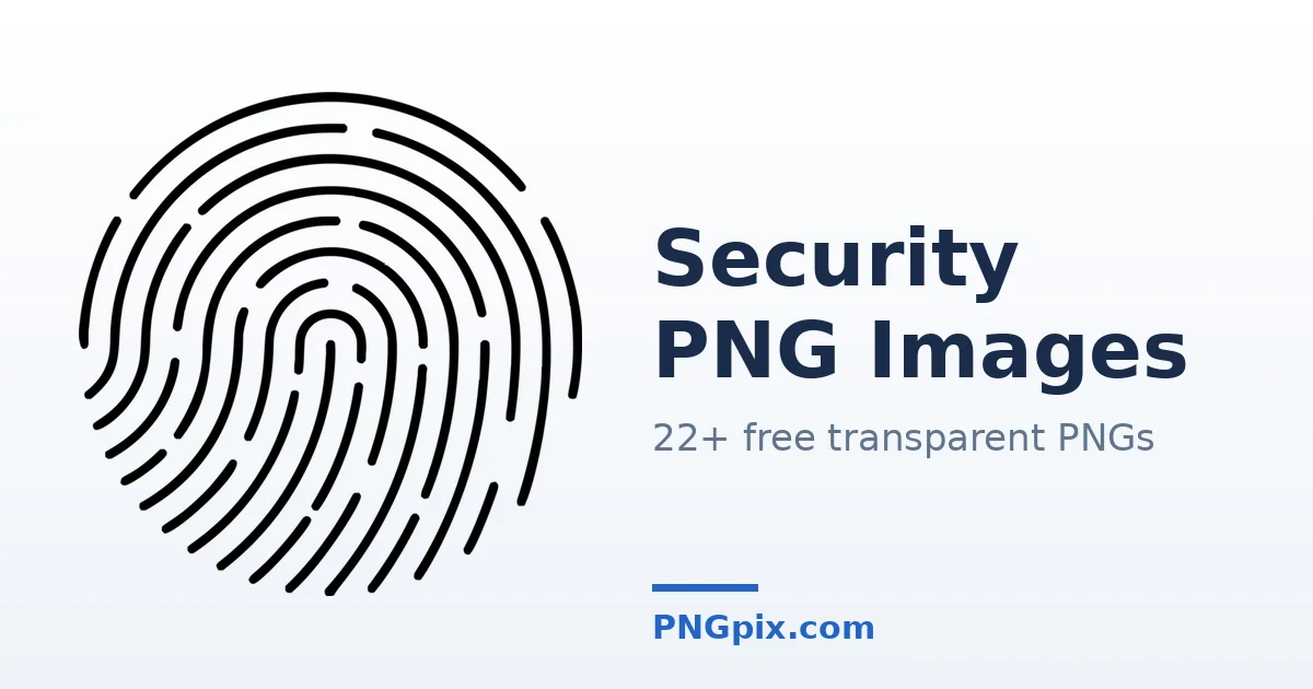 Security PNG images