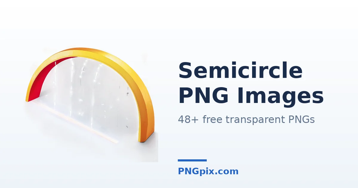 Semicircle PNG images