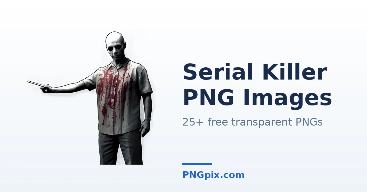 Serial Killer PNG images