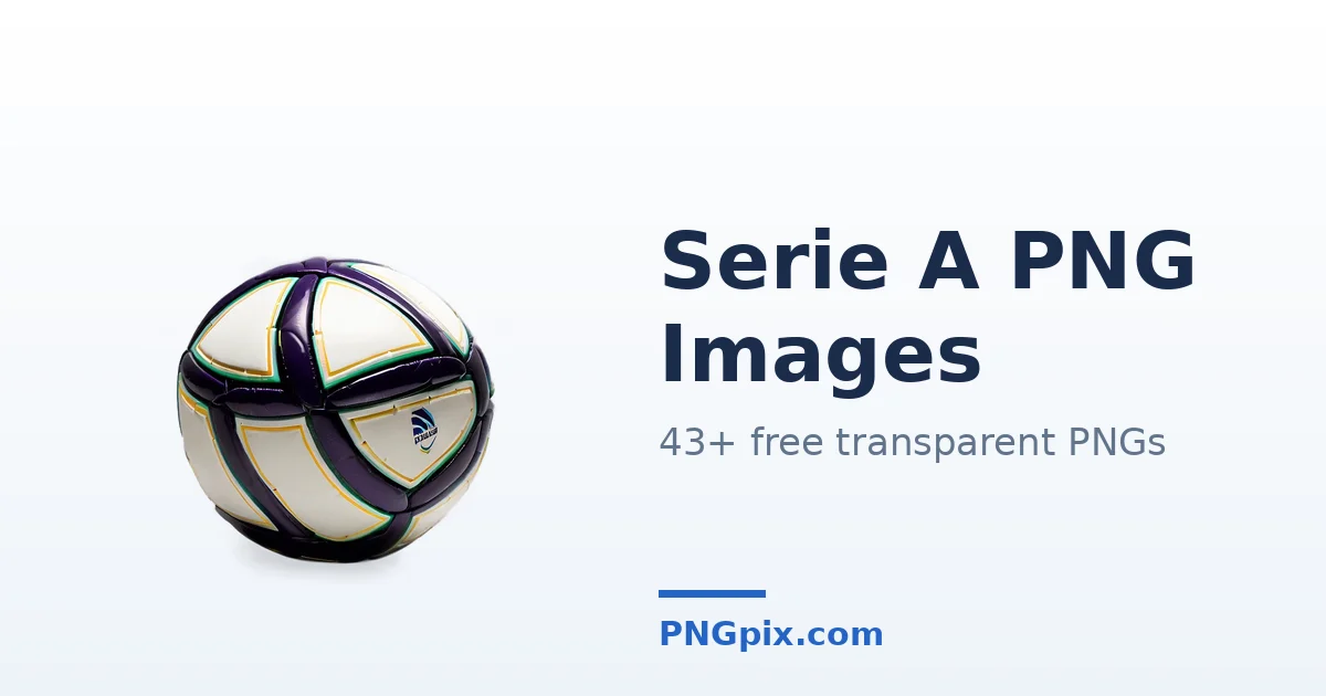 Serie A PNG images