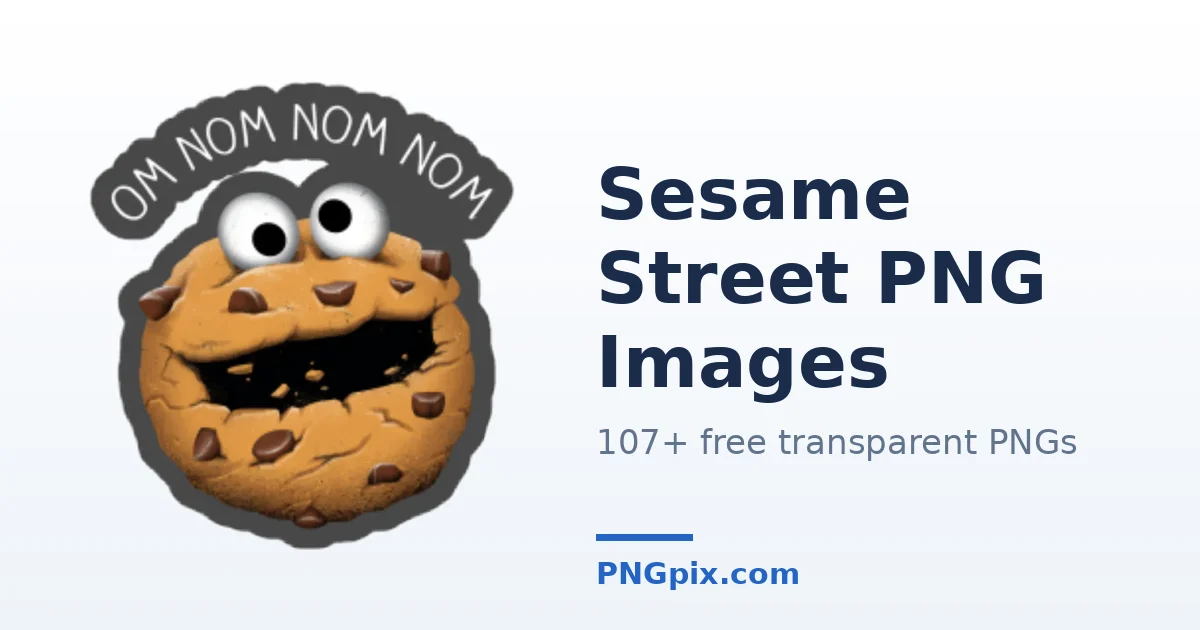 Sesame Street PNG images