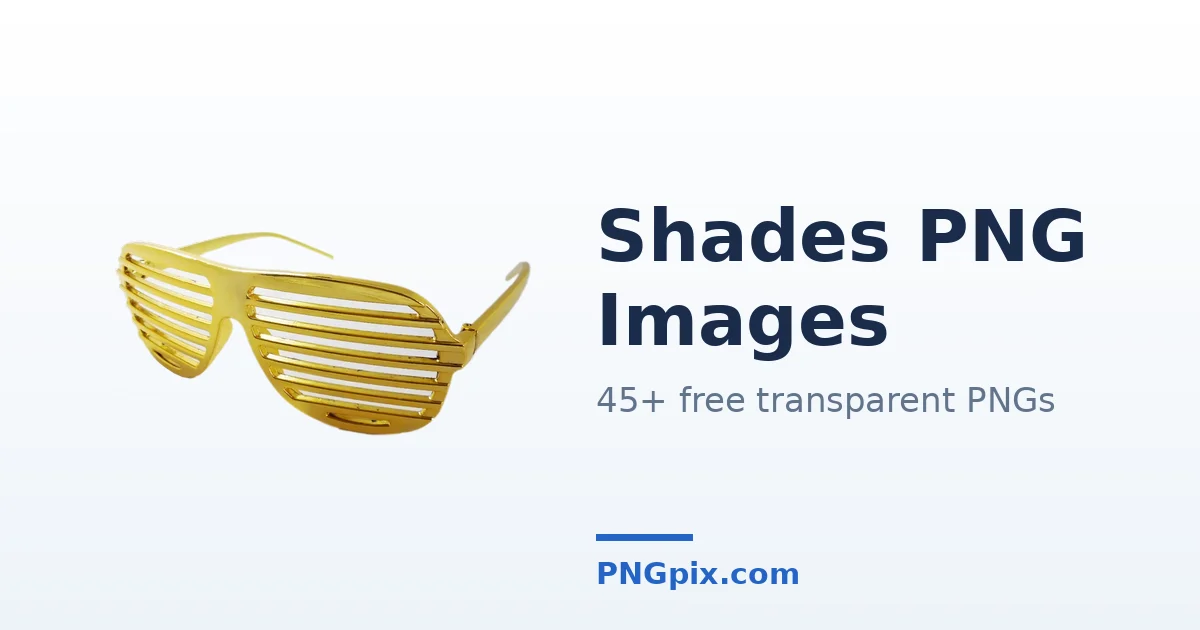 Shades PNG images