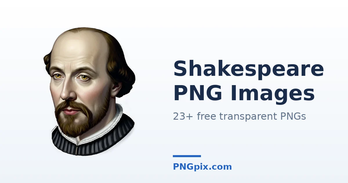 Shakespeare PNG images