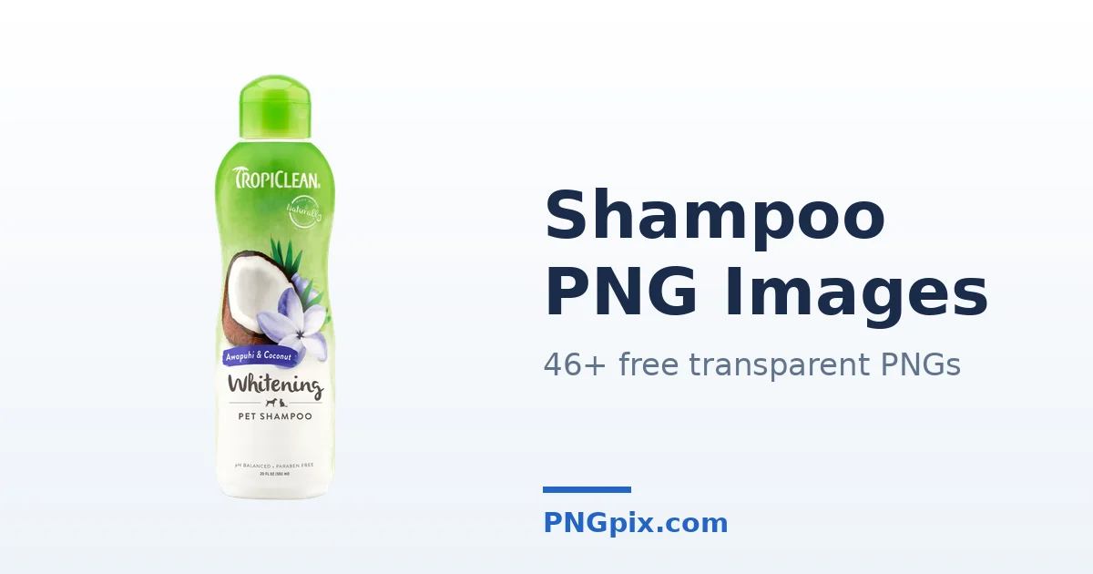Shampoo PNG images