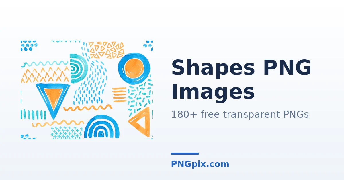 Shapes PNG images