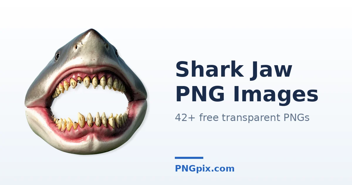 Shark Jaw PNG images