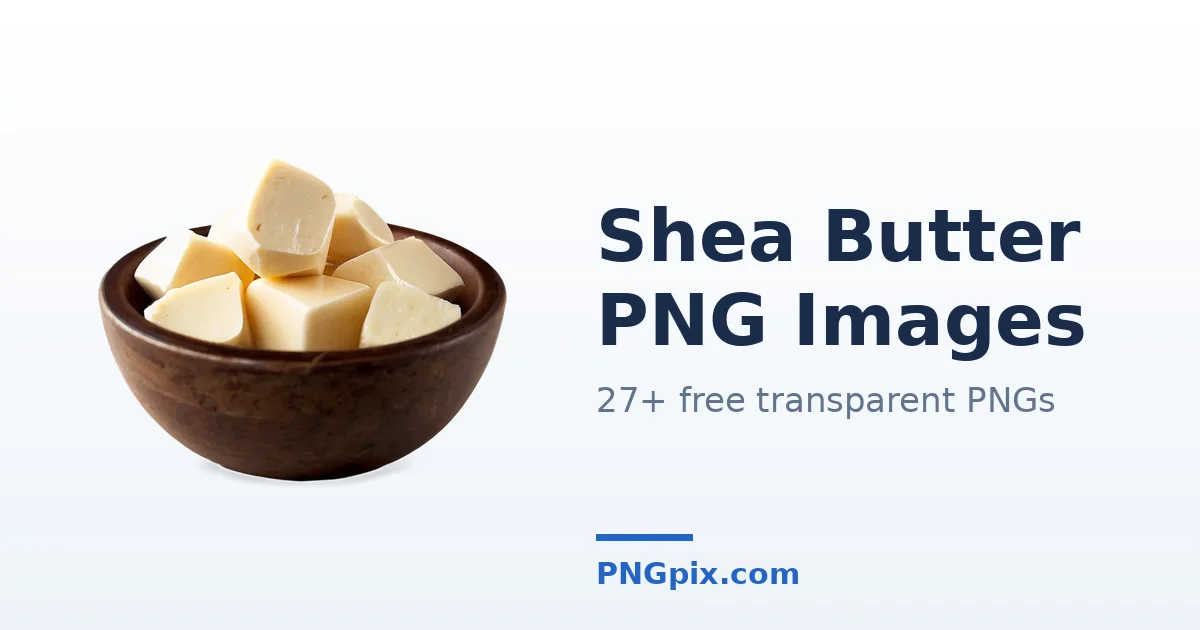 Shea Butter PNG images