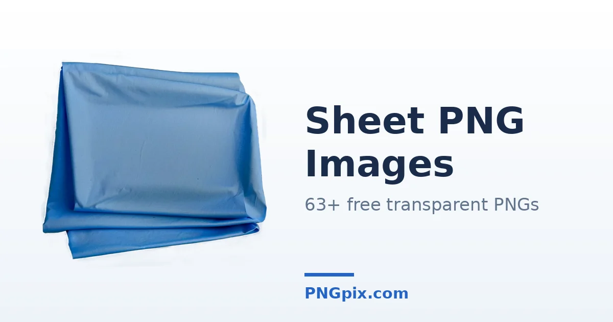 Sheet PNG images