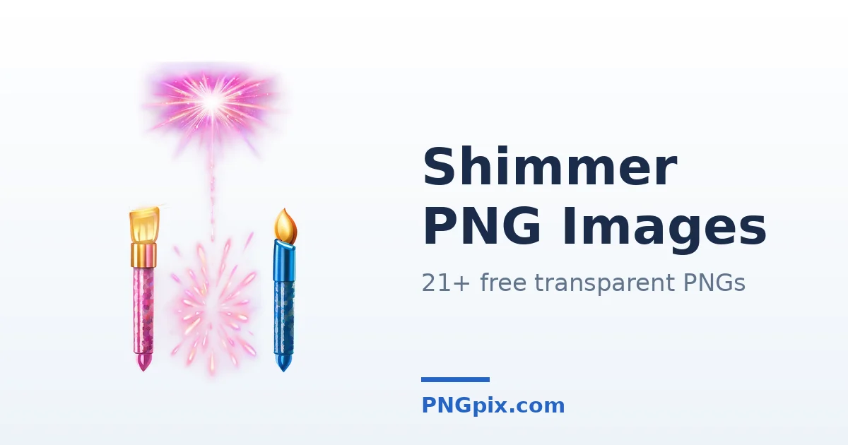Shimmer PNG images