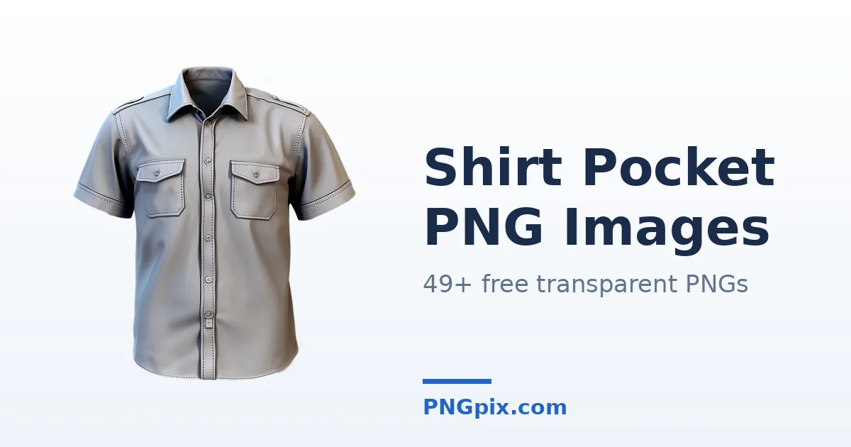Shirt Pocket PNG images