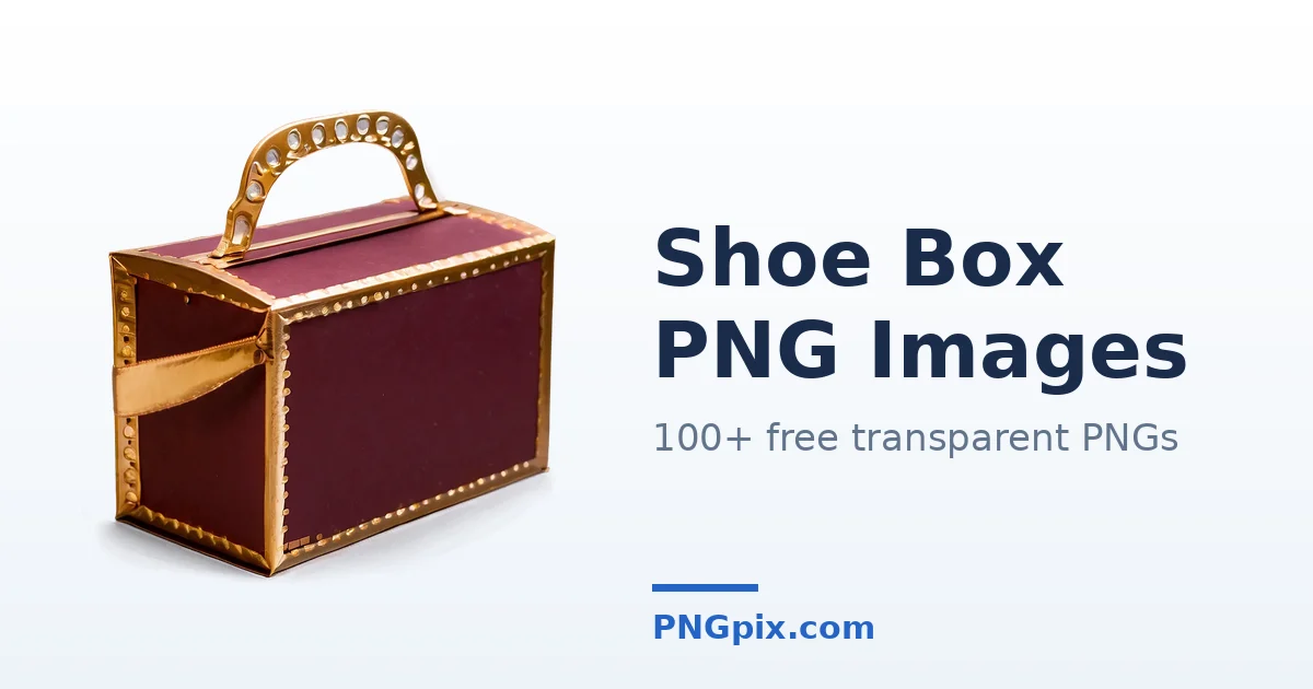 Shoe Box PNG images
