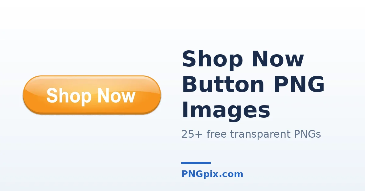 Shop Now Button PNG images