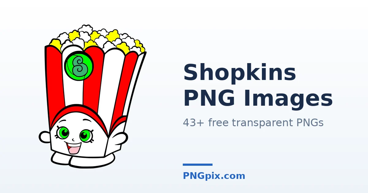 Shopkins PNG images
