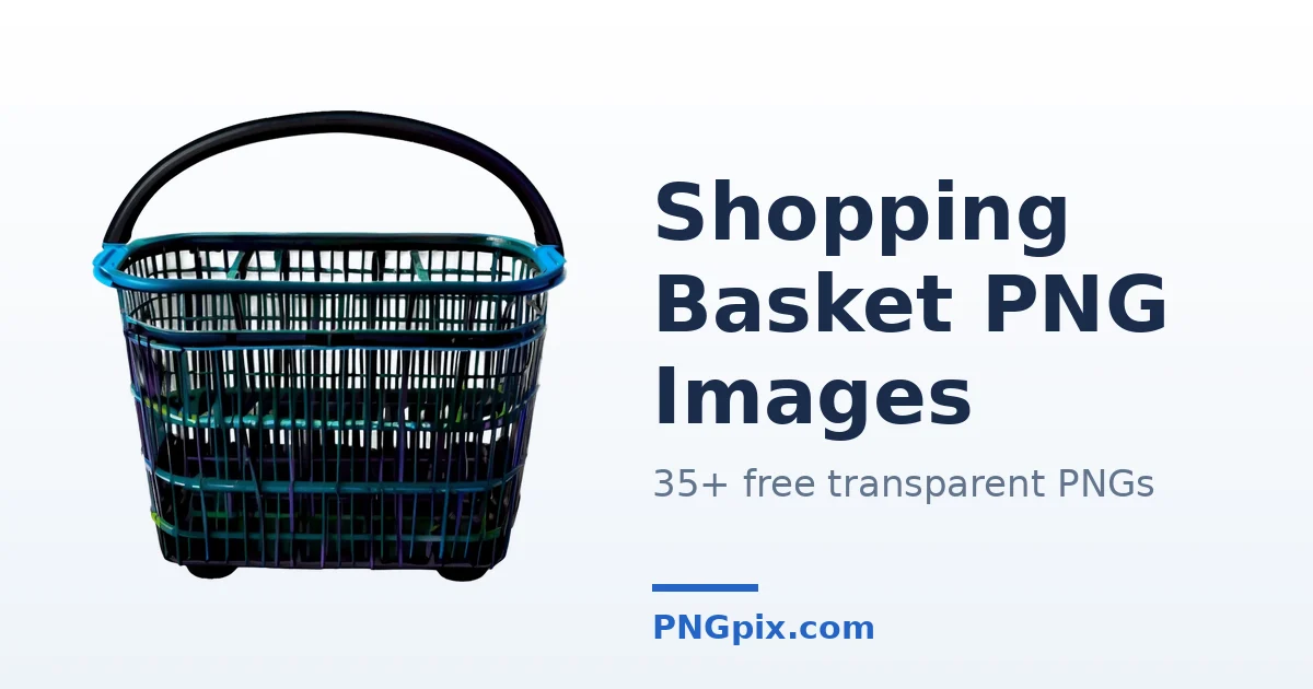 Shopping Basket PNG images