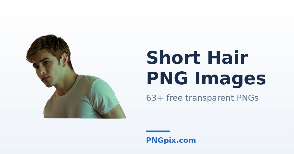 Short Hair PNG images