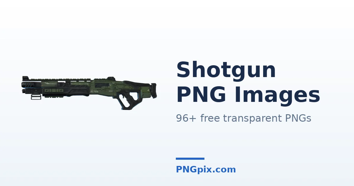 Shotgun PNG images