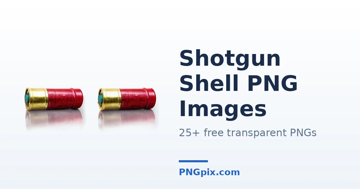 Shotgun Shell PNG images