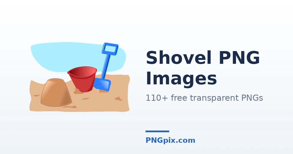 Shovel PNG images