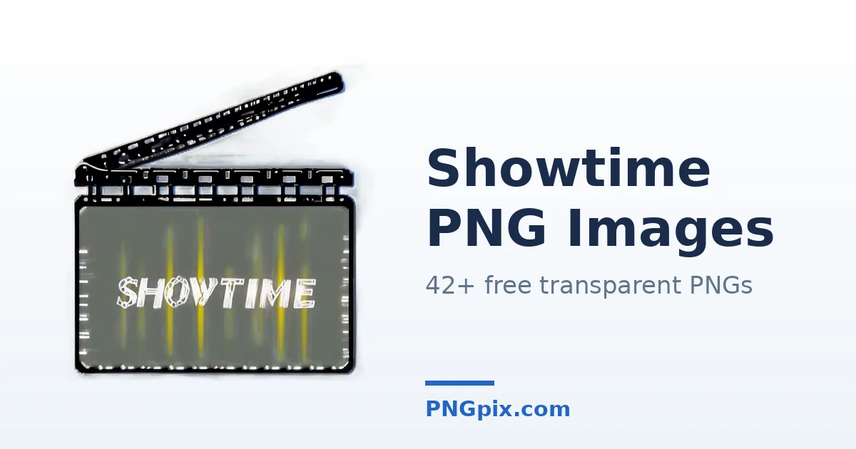 Showtime PNG images