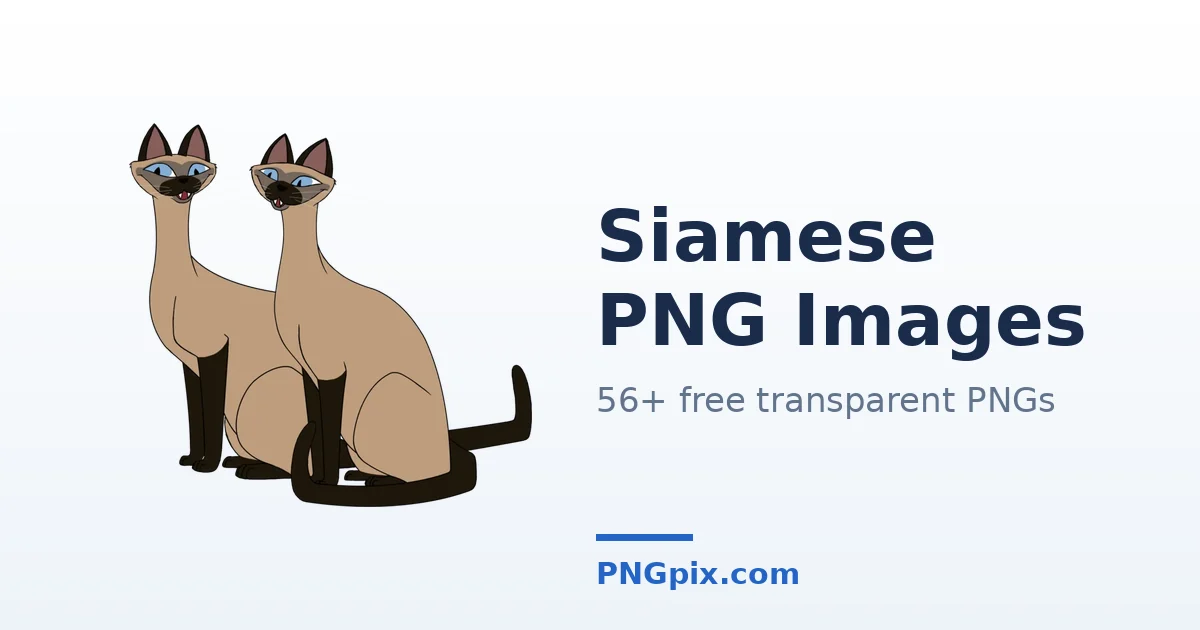 Siamese PNG images