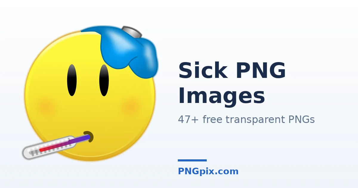 Sick PNG images